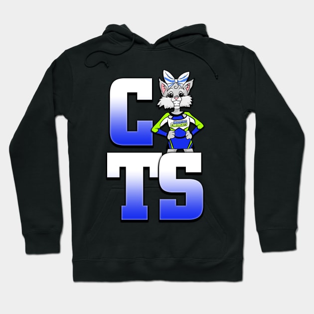 CATS with C.C. the Cheercat! Hoodie by bluegrasscheercats